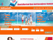 Tablet Screenshot of bidunyatatil.com